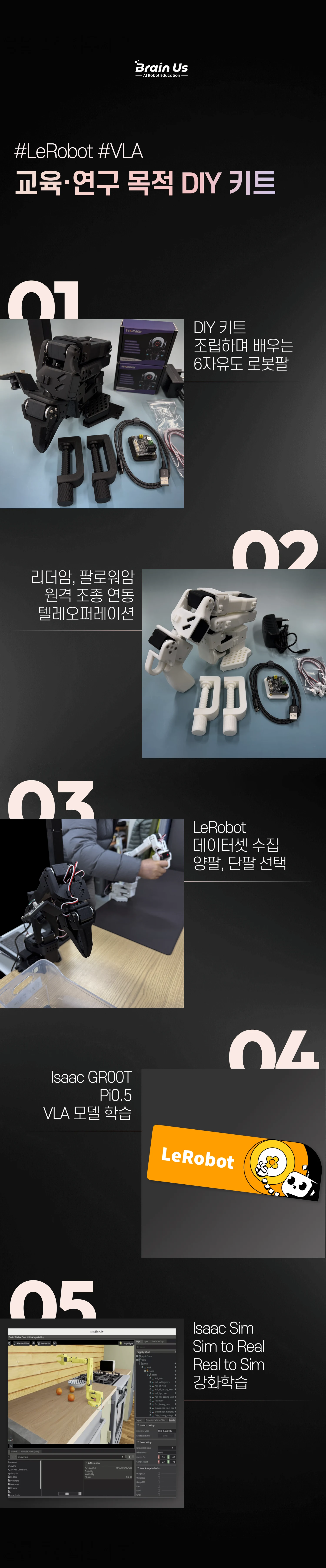 AI Robot ARM Edu Kit